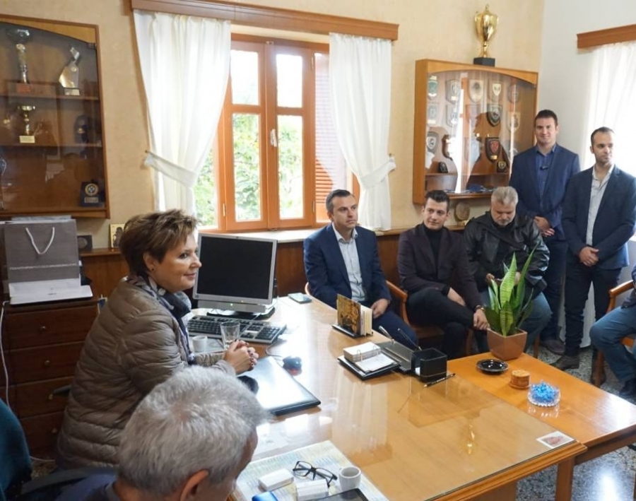 Συνάντηση της Ένωσης Αξιωματικών ΕΛ.ΑΣ. Κρήτης με την Υπουργό κ. Όλγα Γεροβασίλη