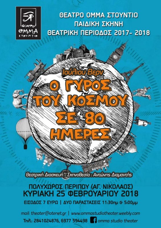Ο Γύρος του Κόσμου σε  80 ημέρες στο Περίπου