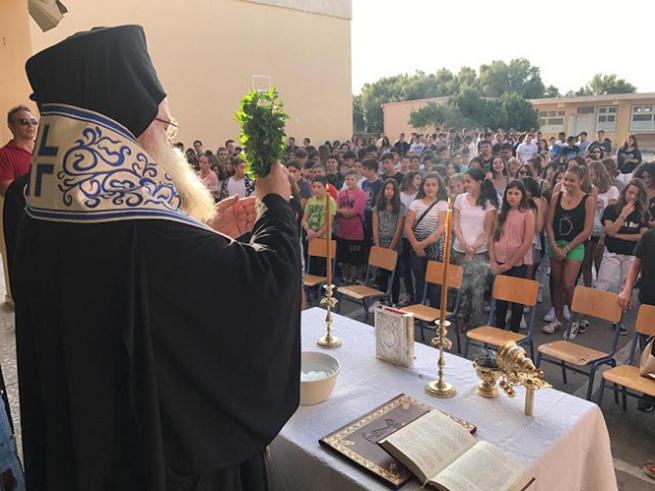 ο Μητροπολίτης Ιεραπύτνης και Σητείας για την έναρξη του νέου σχολικού έτους