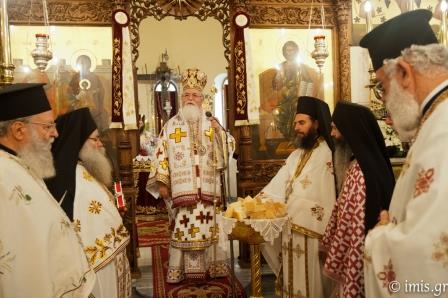 λειτουργία για τον Άγιο Γεώργιο, πολιούχο της Ιεράπετρας