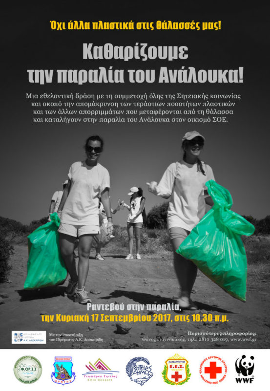 Καθαρίζουμε την παραλία του Ανάλουκα !