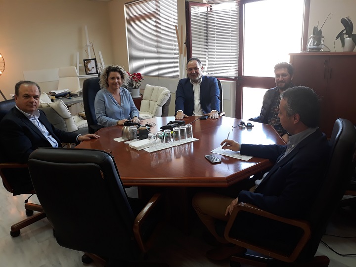 Συνάντηση διοικήτριας 7ης ΥΠΕ με μέλη της Εκτελεστικής Επιτροπής της ΠΕΔ