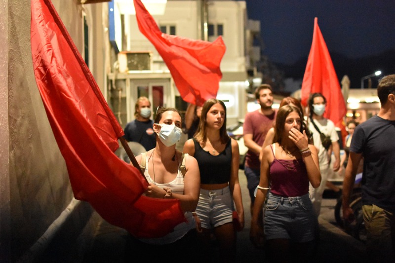 Διήμερο camping της ΚΝΕ στο Κουτσουνάρι