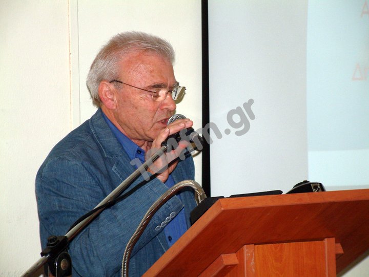 Ομιλία Μανόλη Θραψανιώτη για τη Συνταγματική Αναθεώρηση