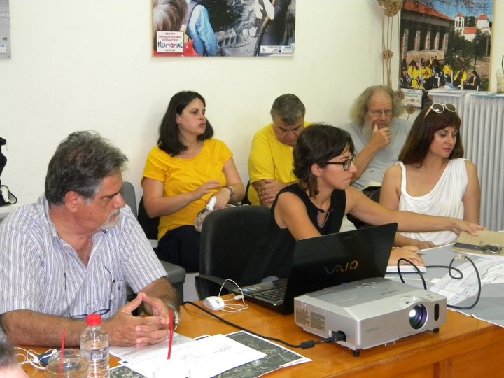 παρουσίαση  της πρότασης για την ανάδειξη του ιστορικού κέντρου της  Νεάπολης