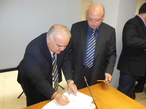 ο Γιώργος Λυρώνης