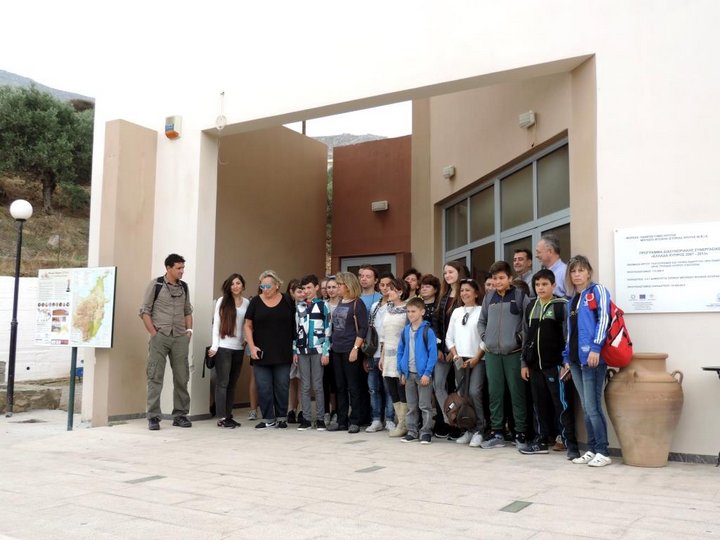 Μαθητές Erasmus+ στο Γεωπάρκο Σητείας