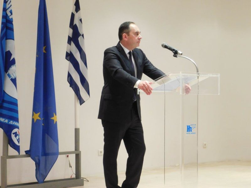 Γιάννης Πλακιωτάκης ομιλία στον Άγιο Νικόλαο