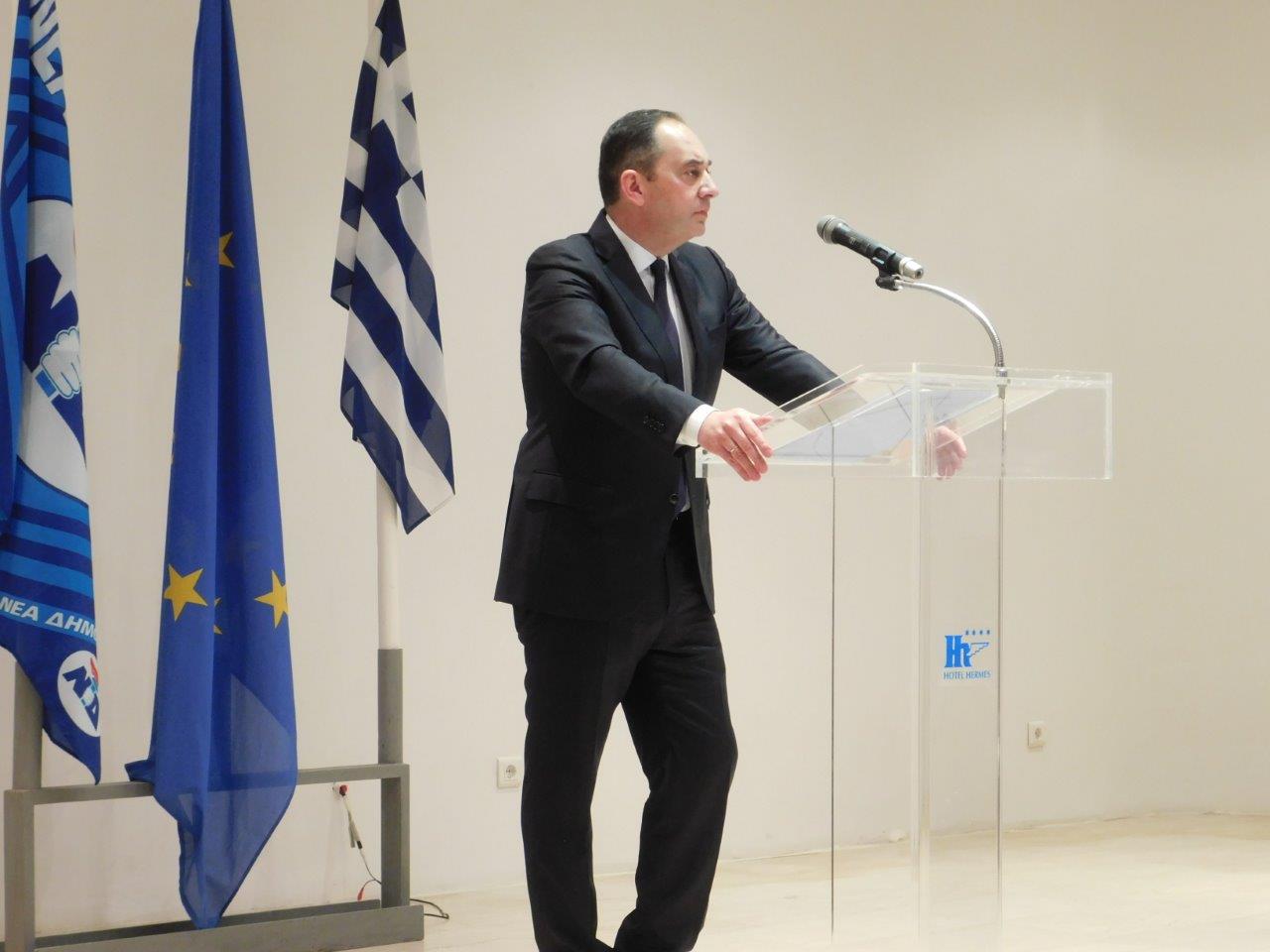 Γιάννης Πλακιωτάκης ομιλία στον Άγιο Νικόλαο