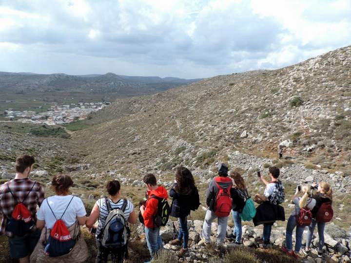 πρόγραμμα Erasmus στο Γεωπάρκο Σητείας