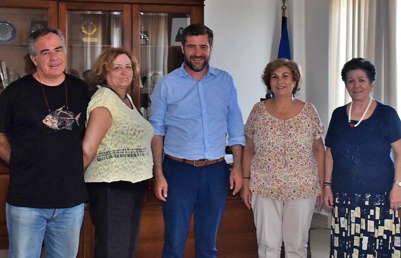 το ΔΣ της ΠΛΕΑΜ επισκέφτηκε τον Αντιπεριφερειάρχη Λασιθίου