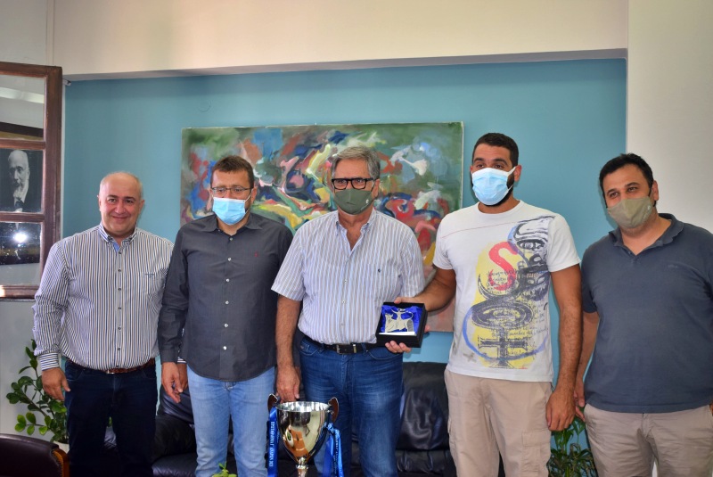 βράβευση των αθλητών του ΝΟΑΝ, που κατέκτησαν το πρωτάθλημα της Γ΄ Εθνικής Ανδρών