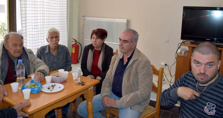 Συνάντηση των μελών του ΚΑΠΗ με τον πρόεδρο του ΟΚΥΔΑΝ
