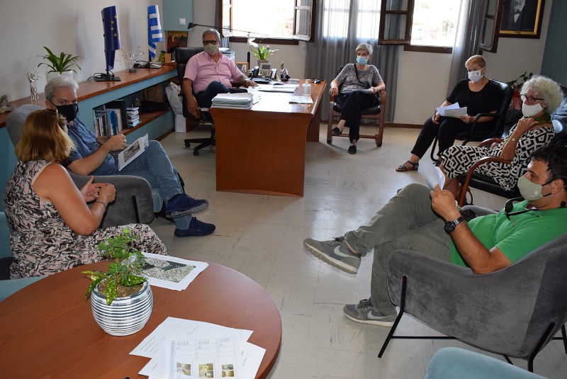 διαθέσιμους χώρους για το Κρητολογικό Συνέδριο στον Άγιο Νικόλαο επισκέφθηκαν τα μέλη της Οργανωτικής Επιτροπής