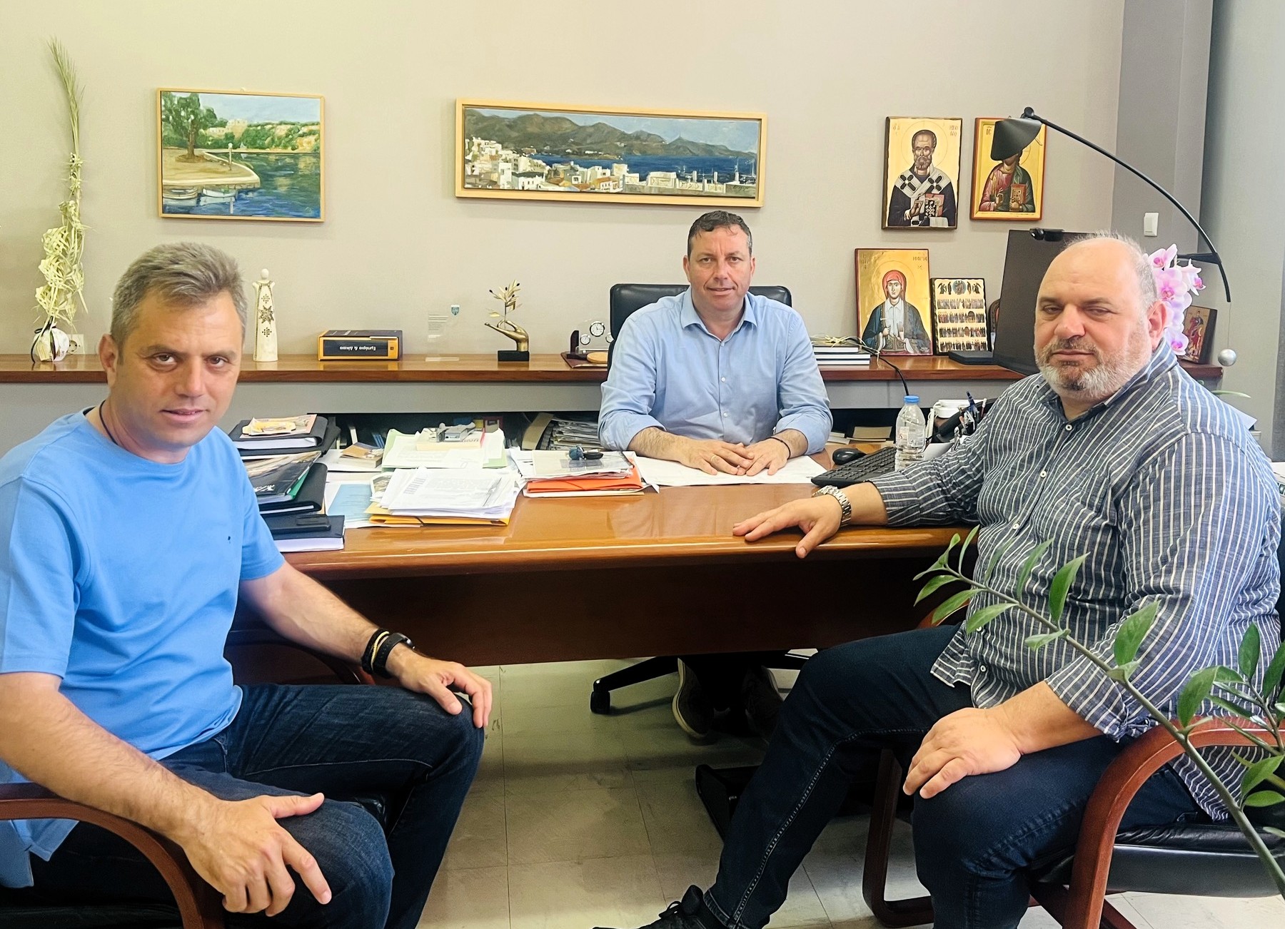 με το προεδρείο της Ένωσης Αστυνομικών Υπαλλήλων Λασιθίου