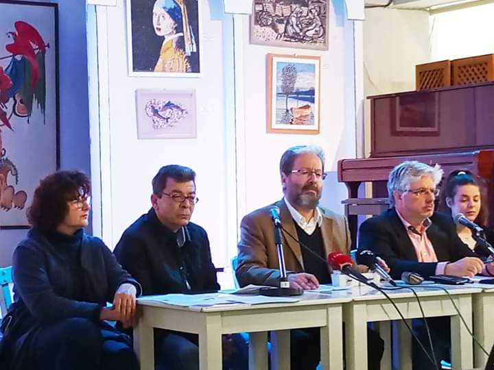 παρουσίαση της Περιφερειακής Κίνησης "Ξαστεριά! Ανατροπή στην Κρήτη"