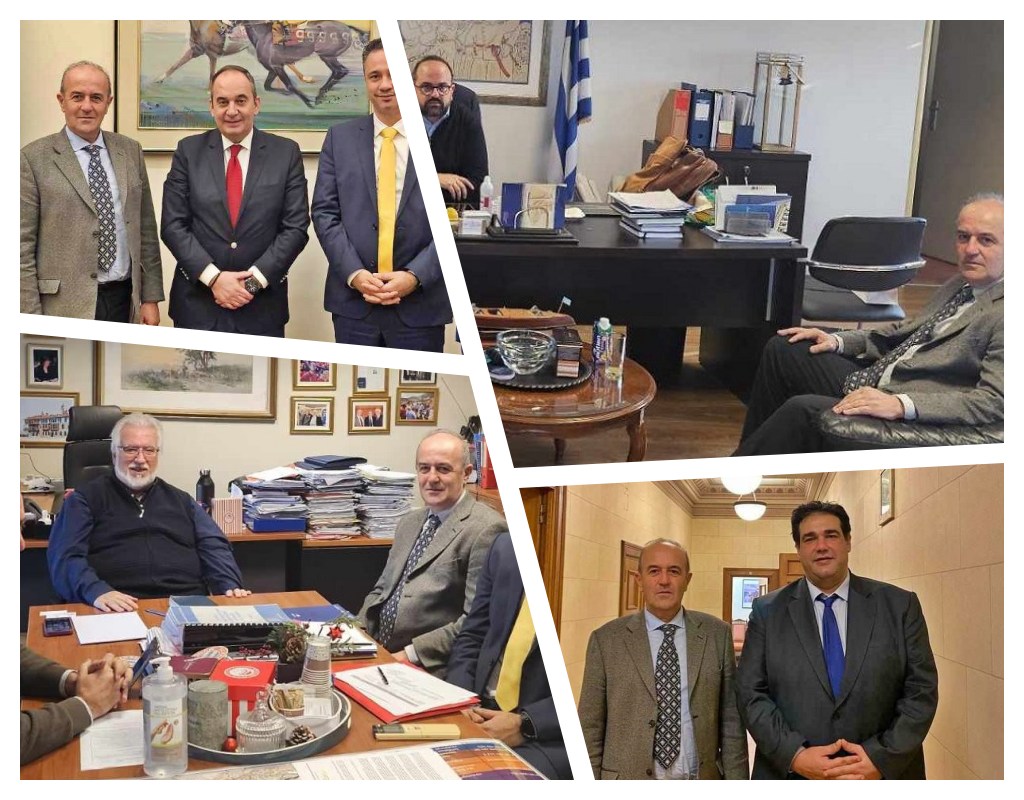 Σειρά  συναντήσεων στην Αθήνα ο Δήμαρχος Ιεράπετρας