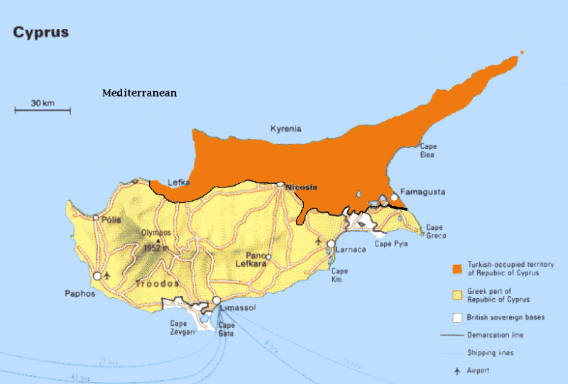Η κατεχόμενη Κύπρος μαζί σας