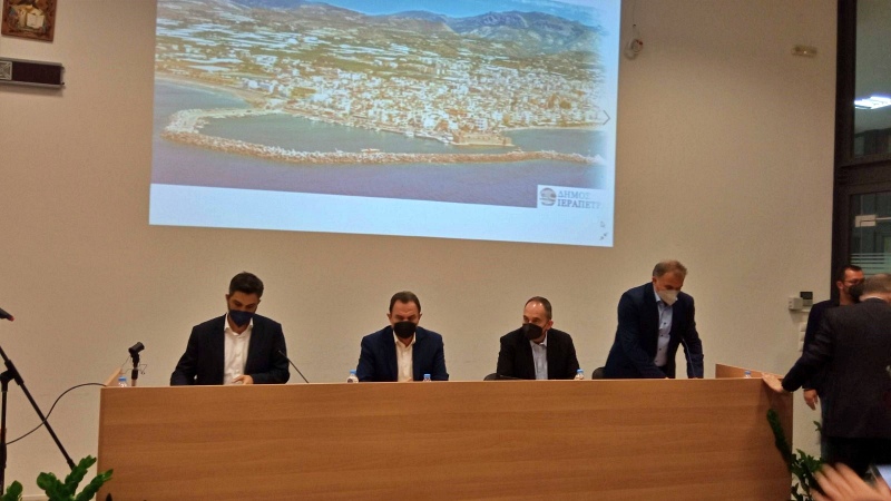 τι είπε τι και δεν είπε ο κ. Γεωργαντάς στην Ιεράπετρα
