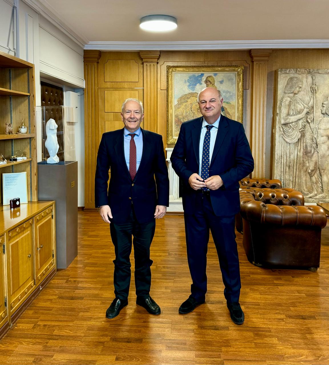 Στέφανος Γκίκας σε Κώστα Τσιάρα: «Εξέταση Δυνατότητας Χρηματοδότησης από το Υπουργείο Αγροτικής Ανάπτυξης, Μονάδων Αφαλάτωσης για τα Νησιά, για Αρδευτικούς Σκοπούς»