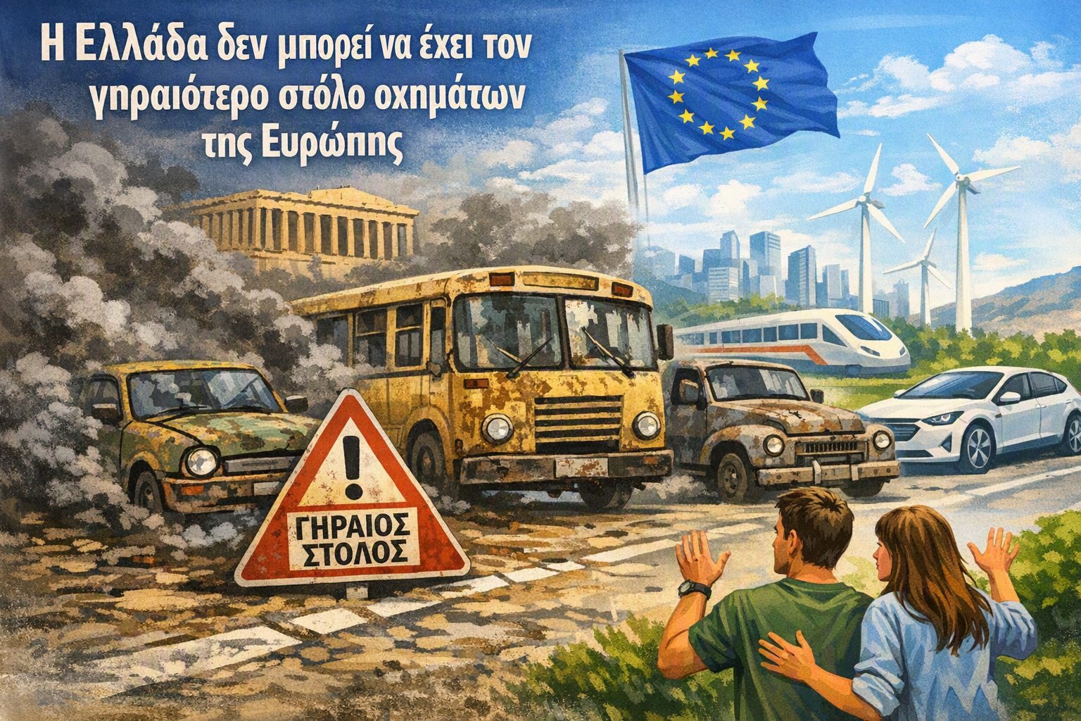 Σάκης Αρναούτογλου: «Η Ελλάδα δεν μπορεί να έχει τον γηραιότερο στόλο οχημάτων της Ευρώπης»