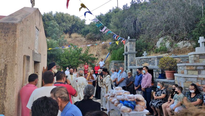 Ο Αρχιερατικός Εσπερινός της εορτής του Αγίου Σίλα στο Καλό Χωριό