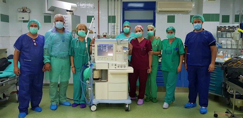 Παραλαβή δεύτερου αναισθησιολογικού μηχανήματος στο νοσοκομείο Ιεράπετρα