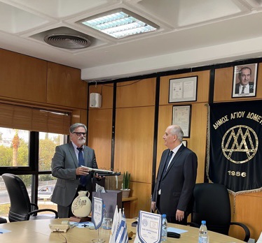 Στο Άγιο Δομέτιο αντιπροσωπεία του Αγίου Νικολάου
