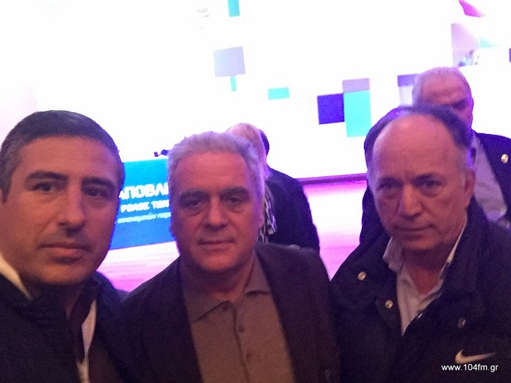 ΤΑ ΜΕΛΗ ΤΗΣ ΟΡΓΑΝΩΤΙΚΗΣ ΕΠΙΤΡΟΠΗΣ ΣΥΝΕΔΡΙΟΥ ΓΙΑ ΤΗΝ ΔΙΑΧΕΙΡΙΣΗ ΑΣΤΙΚΩΝ ΑΠΟΒΛΗΤΩΝ ΠΕΤΡΟΣ ΙΝΙΩΤΑΚΗΣ ΚΑΙ ΑΠΟΤΟΛΟΣ ΛΟΥΛΟΥΔΑΚΗΣ ΜΑΖΙ ΜΕ ΤΟΝ ΓΕΝΙΚΟ ΓΡΑΜΜΑΤΕΑ ΥΠΕΥΘΥΝΟ ΓΙΑ ΤΗΝ ΔΙΑΧΕΙΡΙΣΗ ΤΩΝ ΑΠΟΡΙΜΑΤΩΝ ΒΑΓΓΕΛΗ ΚΑΠΕΤΑΝΙΟ 