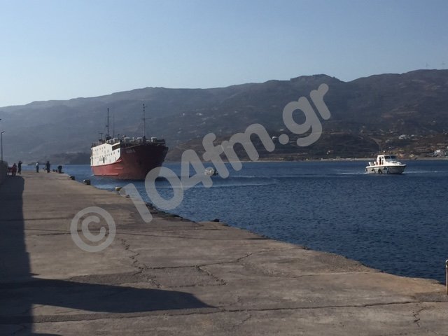 το πλοίο Mara που μάζεψε ανατολικά της Κρήτης τους μετανάστες