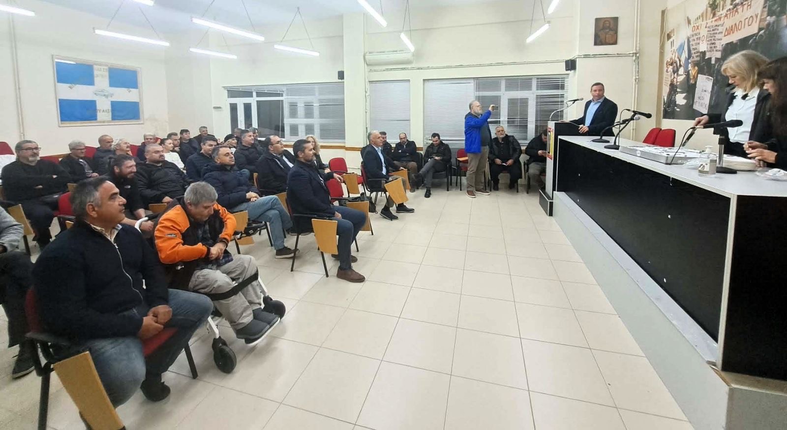 Σε κλίμα ενότητας η εκδήλωση κοπής της πρωτοχρονιάτικης πίτας της “Ενωτικής Κίνησης Πολιτών”