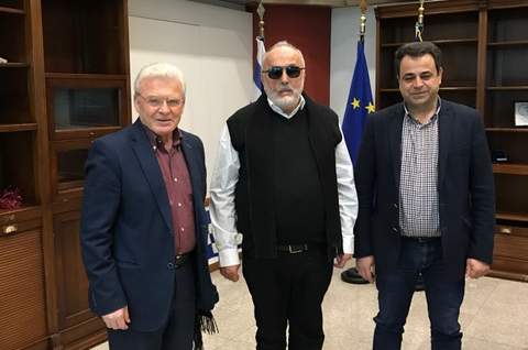 Πρωτοβουλίες Θραψανιώτη για τον παραλιακό δρόμο Σητείας