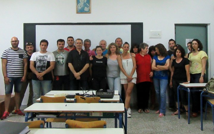 μετά την ενημέρωση για το γεωπάρκο