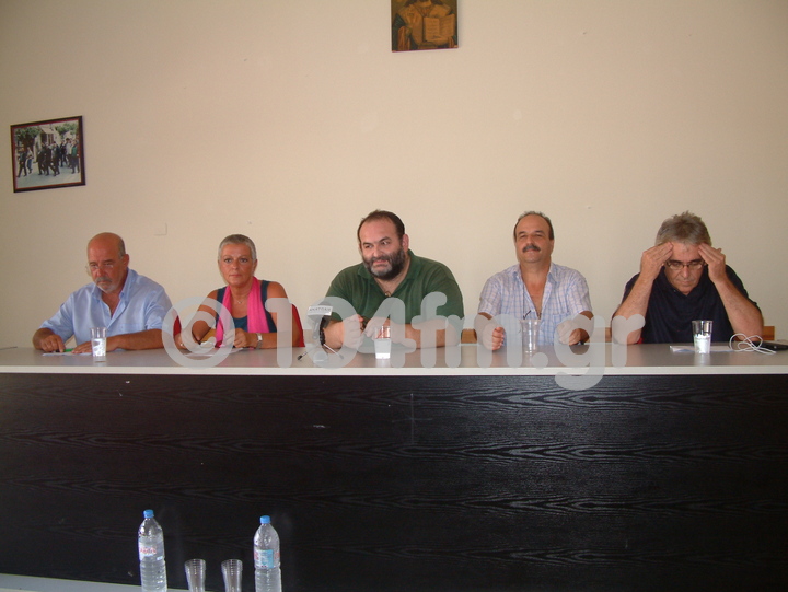 Δερμιτζάκης, Τζώρτζης, Μανουσάκης, Καλιμάντζαλης, Δημητροπουλάκης, 