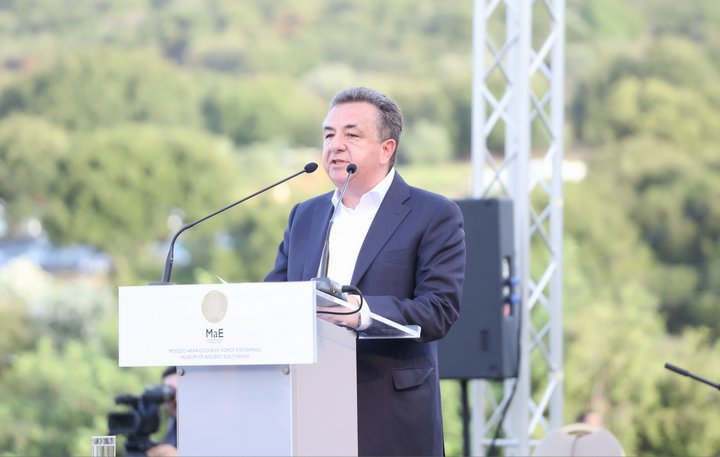 εγκαίνια του Μουσείου αρχαίας Ελεύθερνας