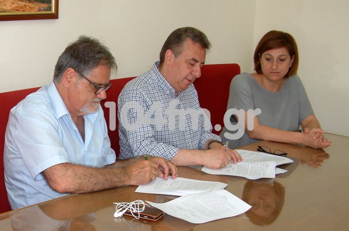 Υπογραφή σύμβασης για παράκαμψη Ελούντας