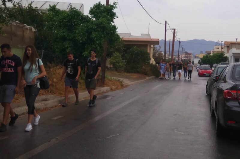 Για την επικινδυνότητα της οδού Κατράκη