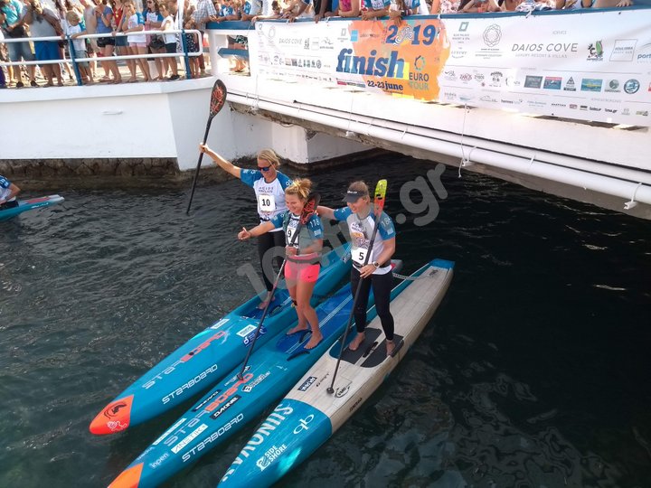 Agios Nikolaos on SUP, 1η μέρα