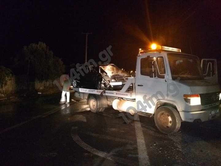 Σοβαρό τροχαίο ατύχημα στην Ιεράπετρα