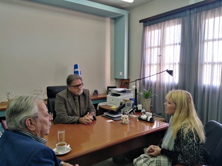 Συνάντηση με την Γενική Πρόξενο της Εσθονίας είχε ο Δήμαρχος Αγίου Νικολάου