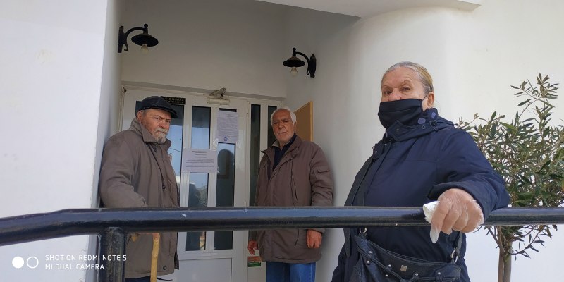 συμβολική δράση στο Γηροκομείο Ιεράπετρας