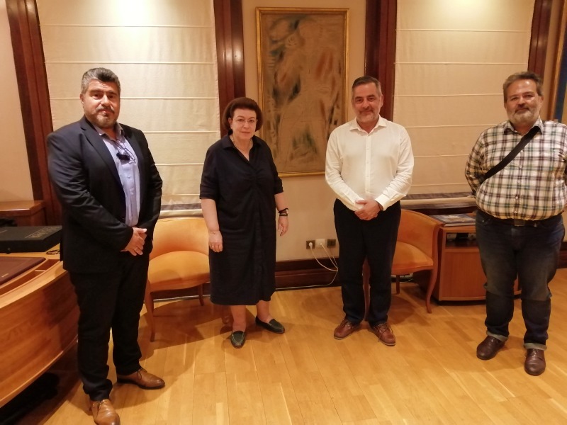 Επαφές δημάρχου οροπεδίου Λασιθίου στο Υπουργείο Πολιτισμού