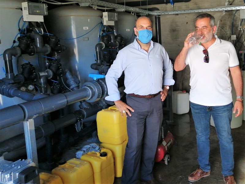 Τέθηκε σε λειτουργία το κεντρικό διυλιστήριο ύδρευσης του δήμου οροπεδίου Λασιθίου