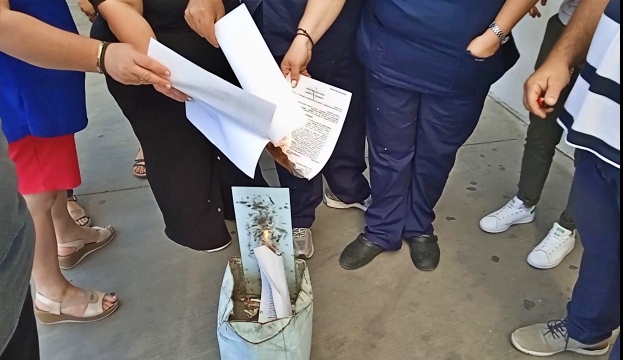 Συνεχίζονται οι κινητοποιήσεις του Συλλόγου Εργαζομένων ΓΝΑΝ ενάντια στις αναστολές εργασίας