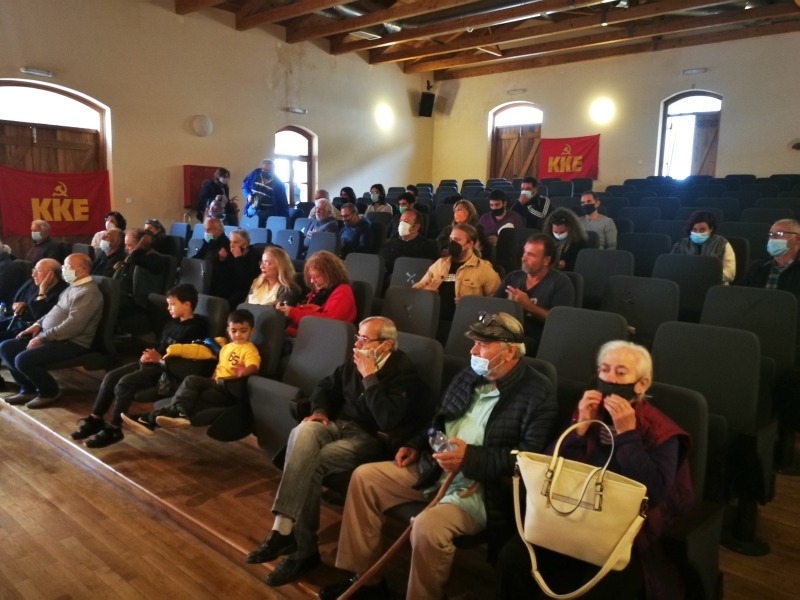εκδήλωση στην Κριτσά για τα 80 χρόνια από την ίδρυση του ΕΑΜ