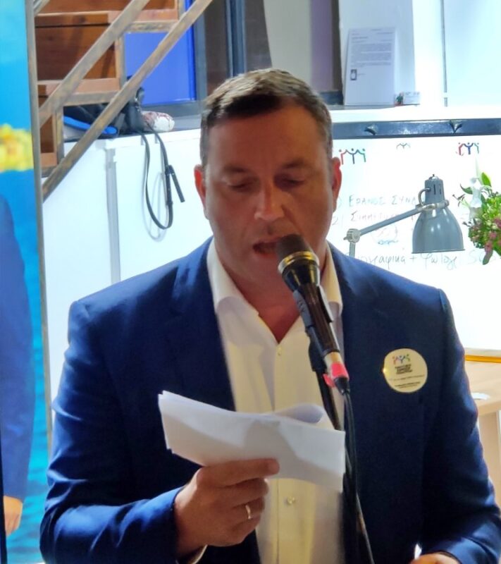 Ενωτική Κίνηση Πολιτών, εγκαίνια εκλογικού κέντρου