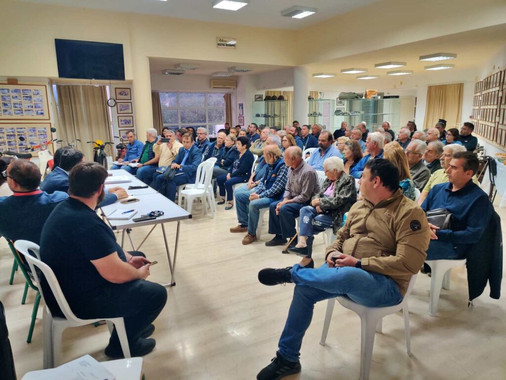 Λαϊκή συνέλευση των κατοίκων της Κοινότητας Έξω Λακωνίων