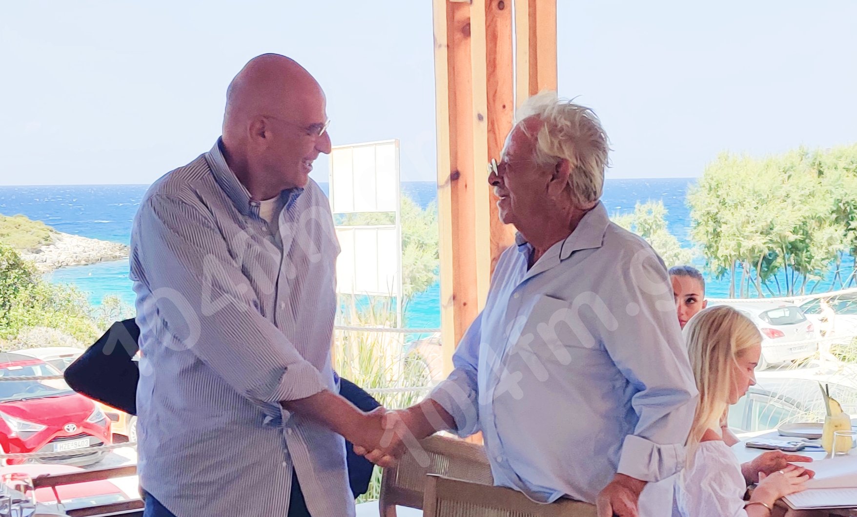 Συνάντηση των Υπουργών Άμυνας Ελλάδας - Εσθονίας στο Καλό Χωριό