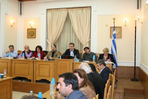 από τη σύσκεψη στη Περιφέρεια