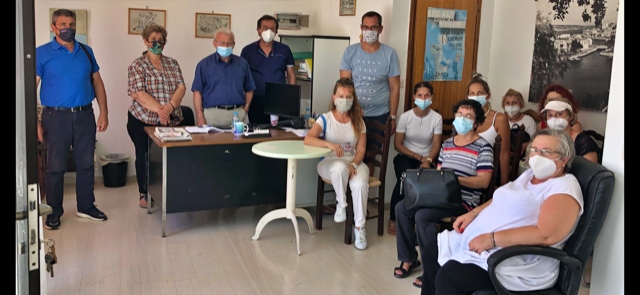 Συνάντηση Θραψανιώτη με εργαζόμενους ΕΣΠΑ παιδικών Σταθμών